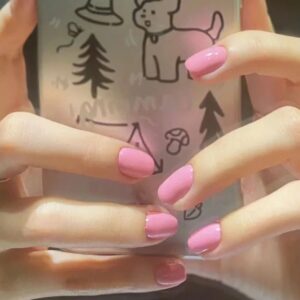Short Baby Pink | Thick High Quality Set of x 24 Press on Nails
