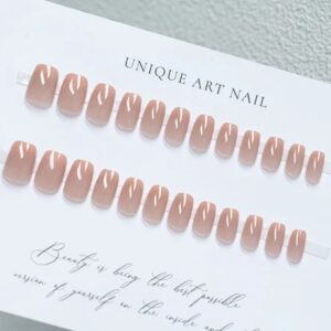 Short Nude | Thick High Quality Set of x 24 Press on Nails