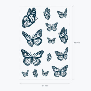 Butterflies Pack | Semi-Permanent Tattoos