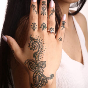 Traditional Henna Hand Pack | Semi-Permanent Tattoos